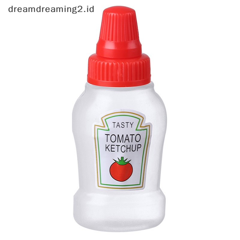 (drea) Botol Minyak Saus Saos Kecil Mini Portable Kuah Tomat Salad Dressing//