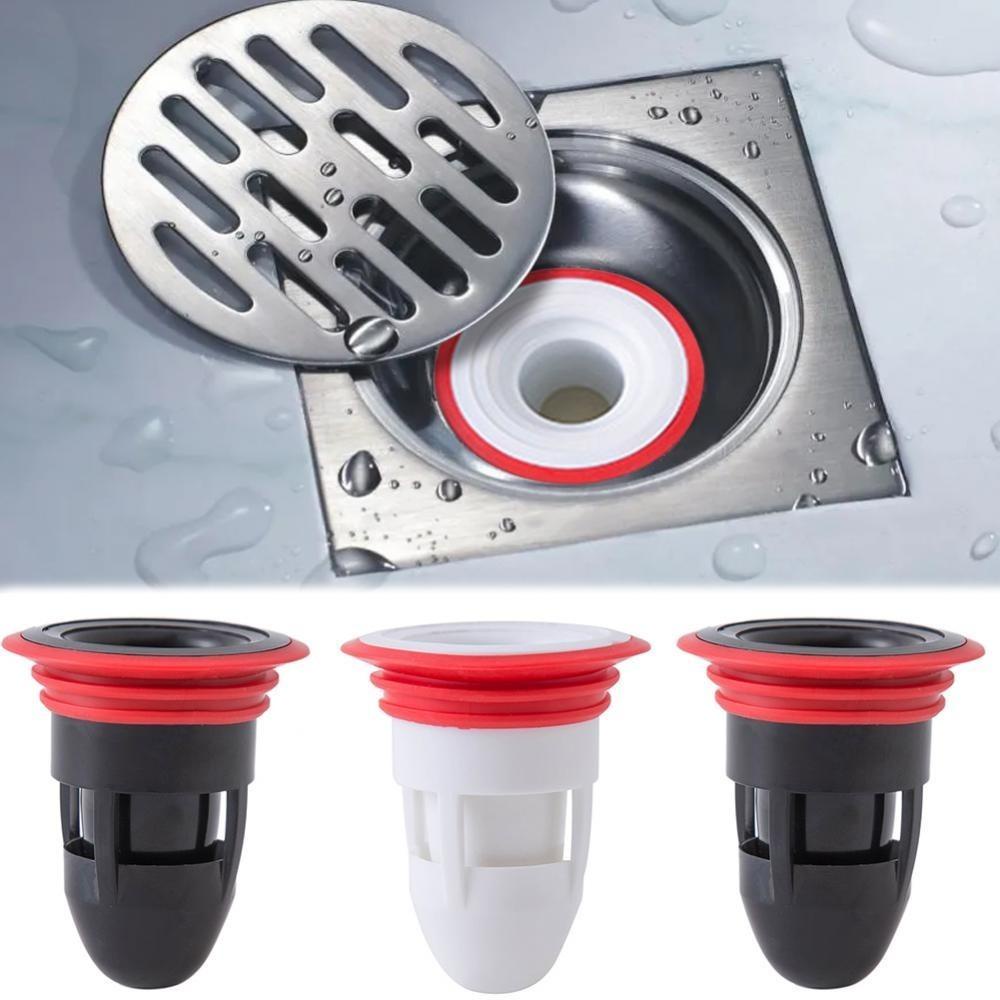 Populer 3Pcs Shower Floor Drain Anti Serangga Kamar Mandi Toilet Rumah Tangga Toilet Drain Cover