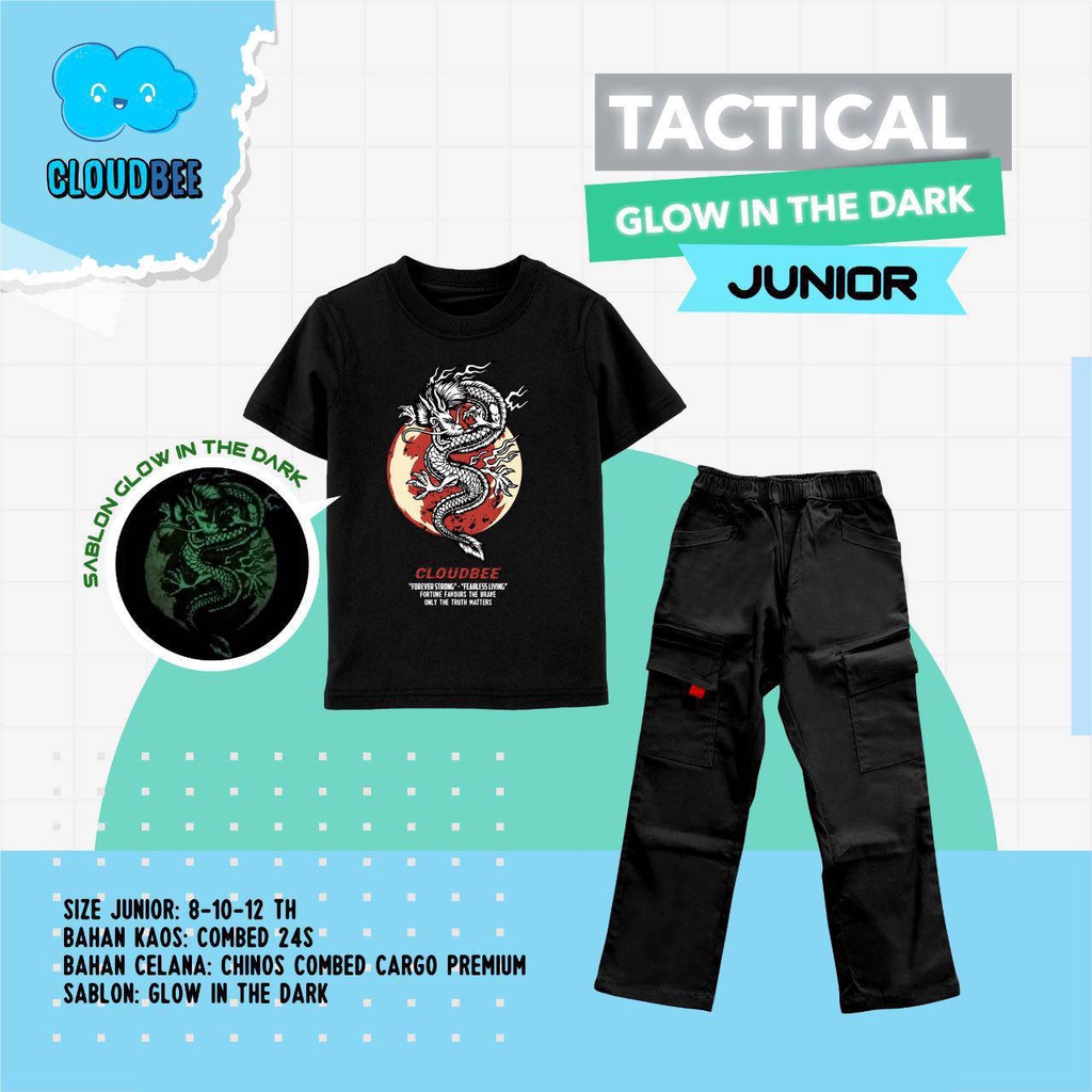 Set Tactical Glow In The Dark Cloudbee