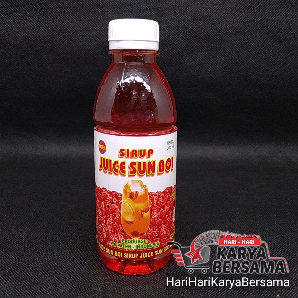 

PATEN MINUMAN SIRUP JUICE SUN BOI 300ML