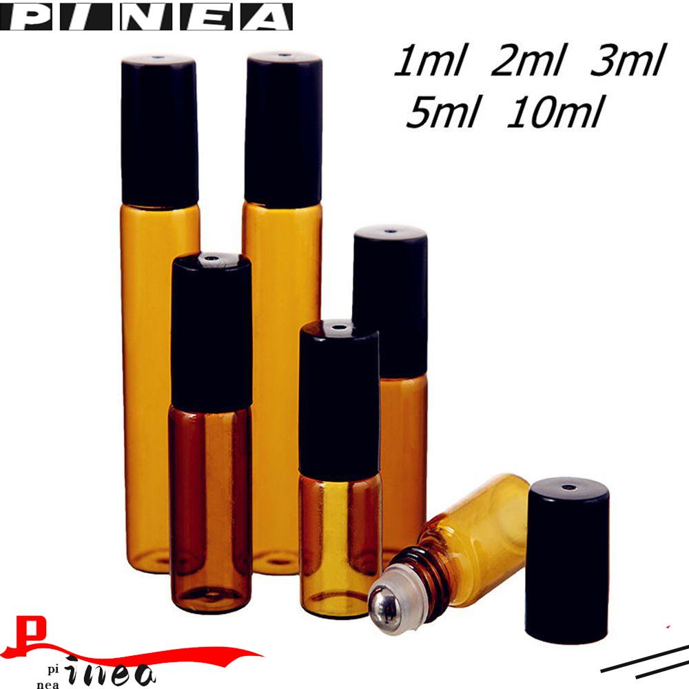 Botol Kosong Isi Ulang Parfum Minyak Esensial Isi Ulang Portabel Bentuk Nanas 1 / 2 / 3 / 5 / 10ML Untuk Travel