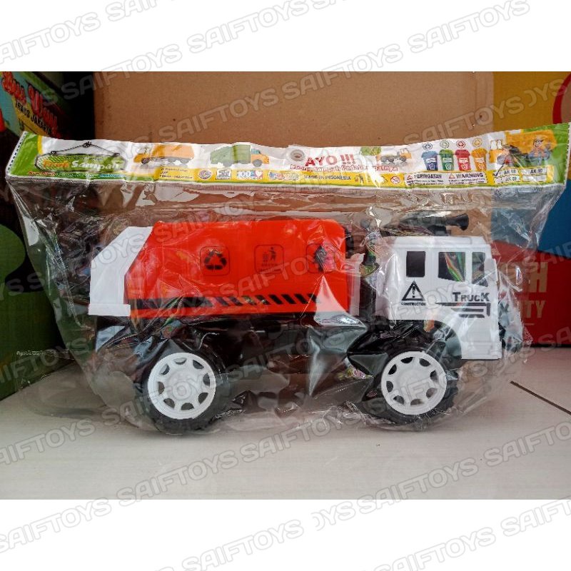 Mainan Anak Truk Box Sampah/Mainan Truk Sampah OPP