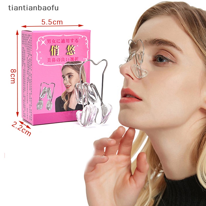 [tiantianbaofu] Nose Up Lifg Shaping Shaper Orthotics Klip Kecantikan Hidung Pelangsing Pijat Butik