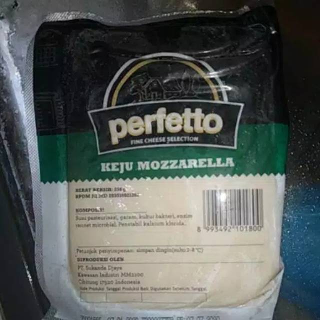 

perfetto mozarella 250gr termurah