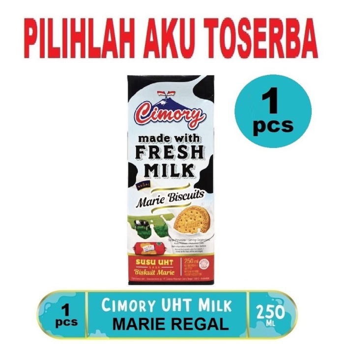 Susu CIMORY MARIE REGAL 250 ml - ( HARGA SATUAN )