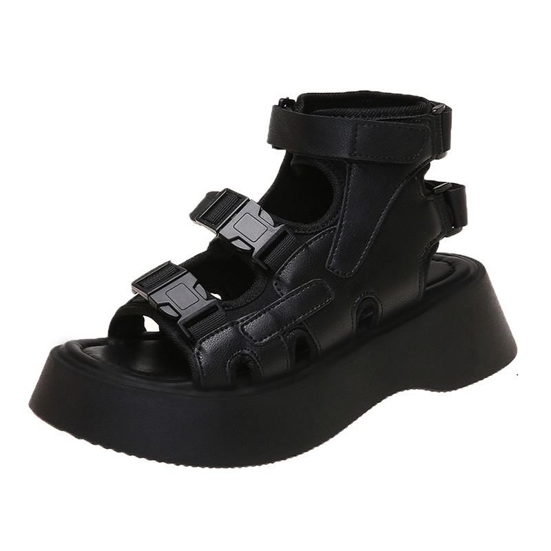 LUMMYSHOP SANDAL WANITA PLATFORM ELLEN IMPORT PREMIUM