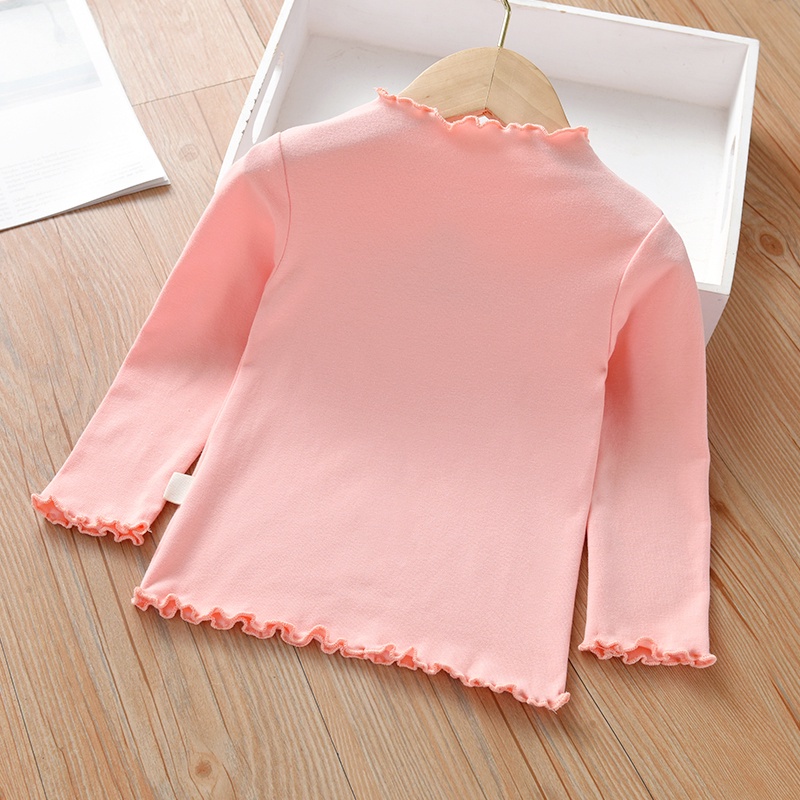 ZASKIYA - TURTLE NECK ANAK STRAWBERRY / ATASAN TOP ANAK PEREMPUAN USIA 1-5 TAHUN