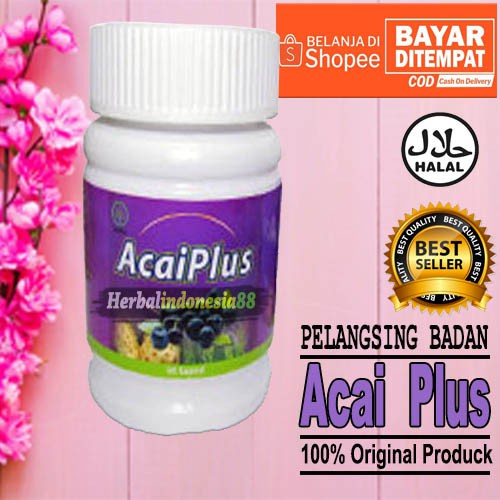 Acaiplus NASA Asli 100% - Acai Plus NASA Pelangsing Tanpa Diet dan Mengurangi Nafsu Makan