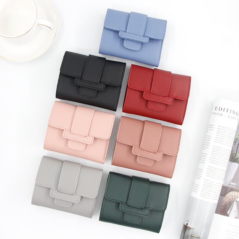 MONSOON - D6147 Dompet Simple / Dompet Import / Dompet Mini / Dompet Lipat Mini Wanita / Dompet Kekinian Wanita / Dompet Lipat Simple