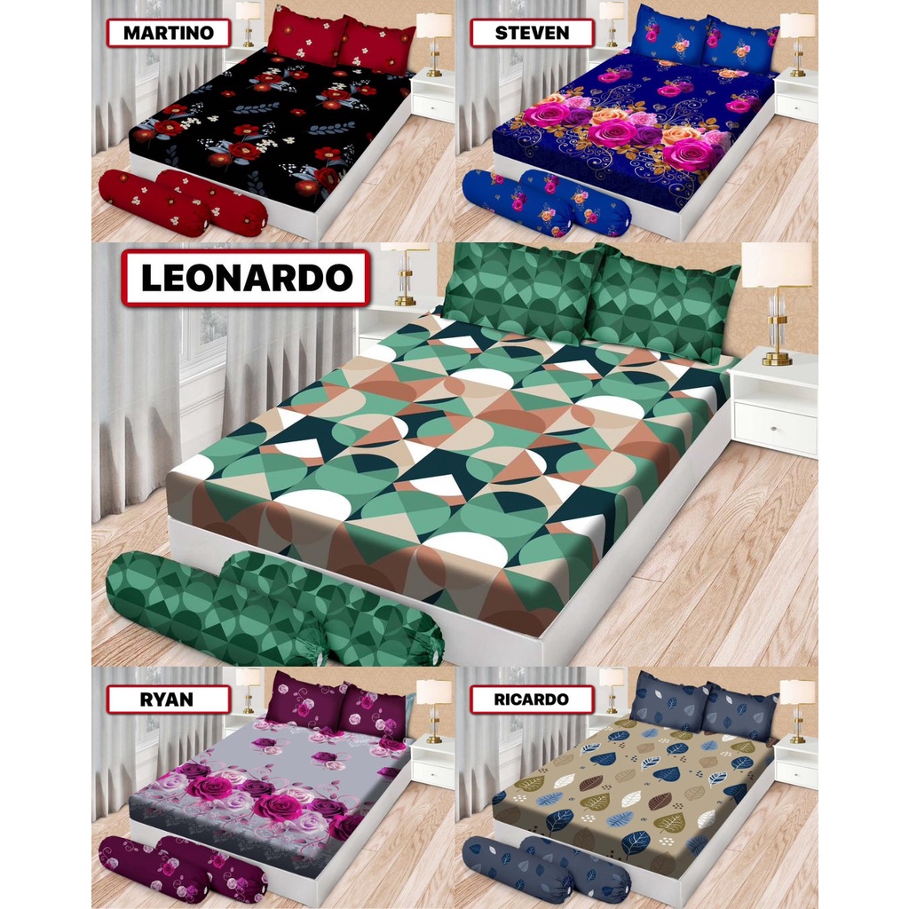 sprei BONITA EMILIA 180x200 T25 (BISA COD) MOTIF TERBARU ukuran 180x200 tinggi 25cm