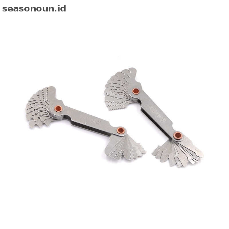 Seasonoun thread plug gauge stainless steel inch pitch 55derajat Pengukur Benang  Steker Ulir.