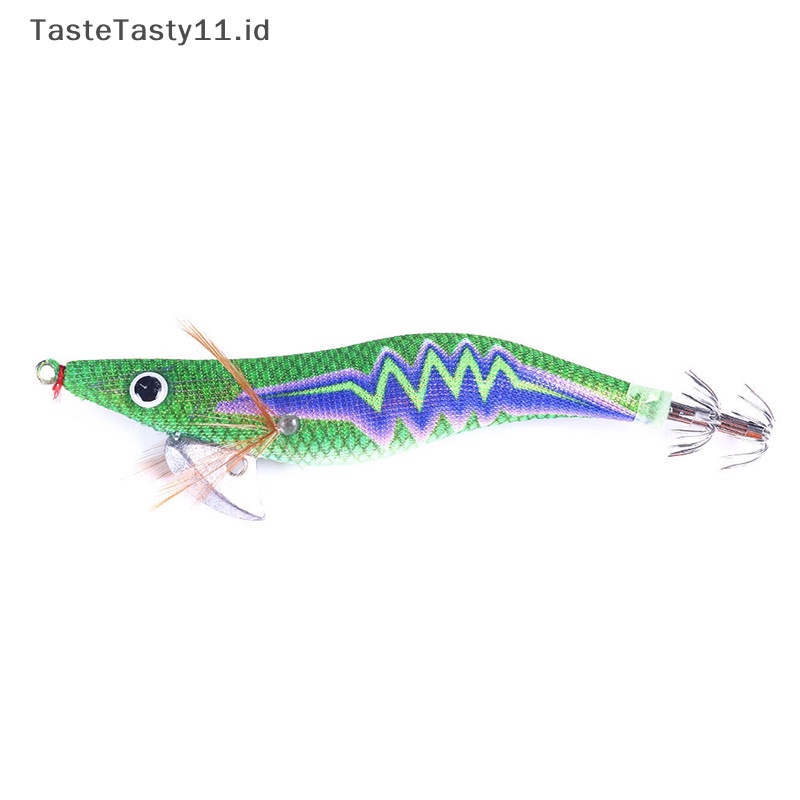 Umpan Pancing Udang Kayu TasteTasty 2.5# 3.0# 3.5# Lead Sinker Cumi Luminous Lures Gurita Sotong Umpan Udang.
