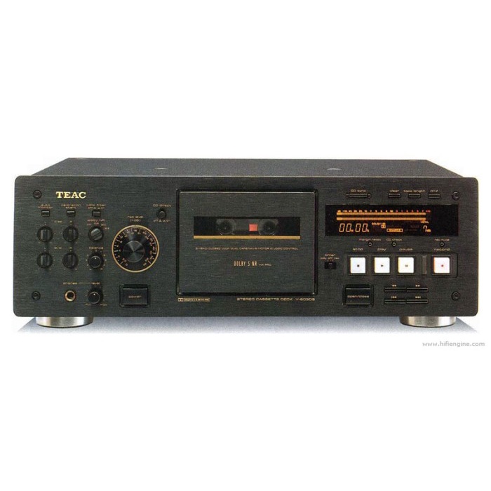 TEAC V-6030S Stereo Cassette TAPE Deck hifi kaset BARANG BARU
