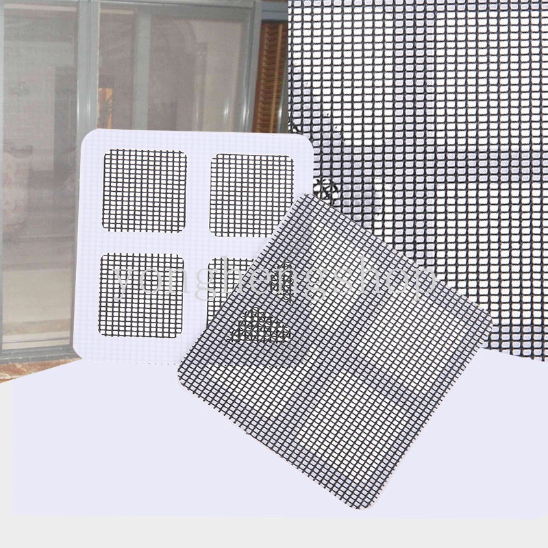 3 Pcs/set 10 cm * 10 cm Mesh Layar Jendela Perbaikan Stiker Anti Serangga Lalat Bug Perbaikan Patch Self-adhesive Pintu Kasa Nyamuk Perbaikan Tape