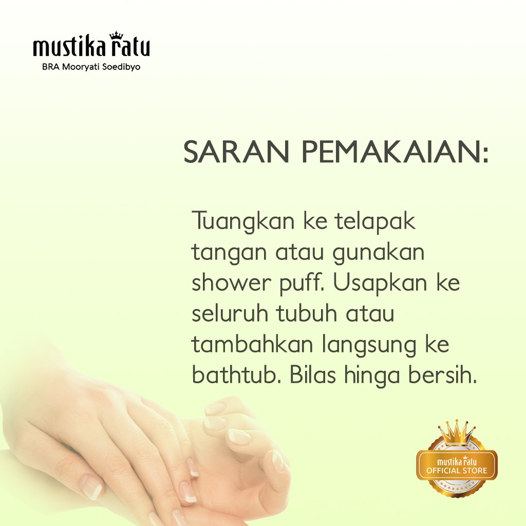 ★ BB ★ Mustika Ratu Bath &amp; Shower Gel Olive Zaitun 245ml - Sabun Mandi Cair dengan kandungan Olive Oil