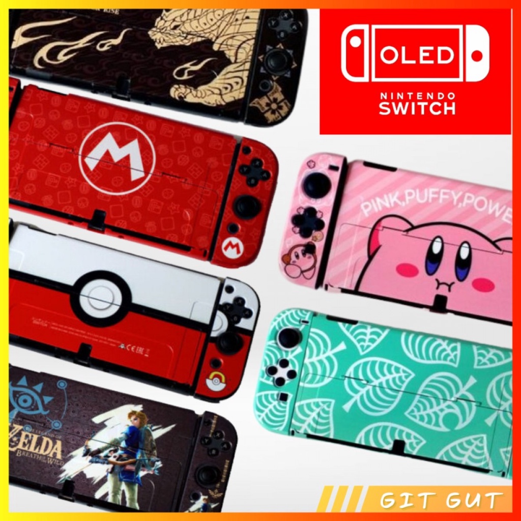 Nintendo Switch OLED Thematic Premium Case TPU Protective Shell Cover