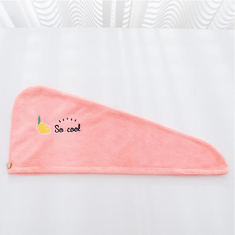 Topi Import Microfiber Handuk Keramas Handuk Pengering Rambut Serap Air Head Towel Wanita Magic Towel