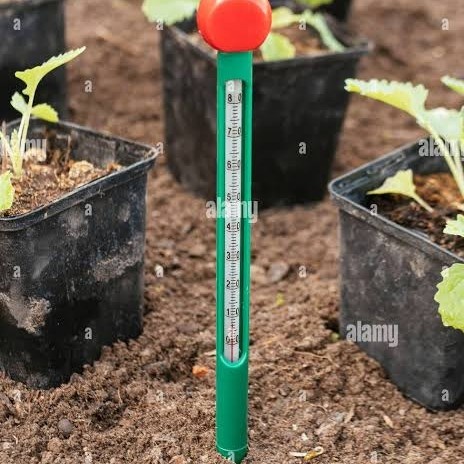 Thermometer tanah termometer kompos Soil thermometer