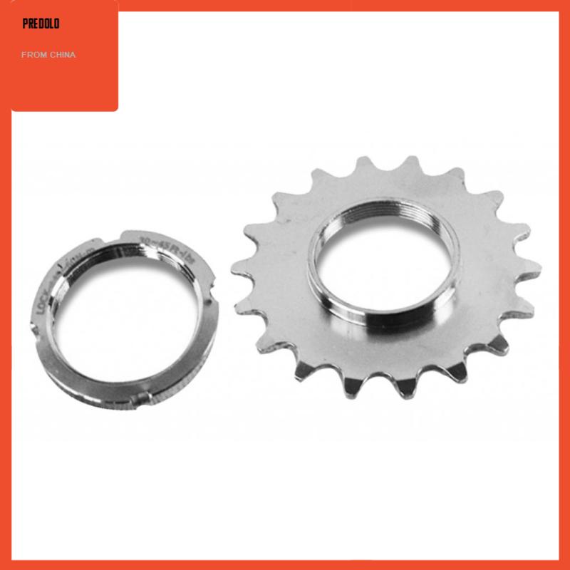 [Predolo] Track Bike Freewheel Fixed Gear Roda Gila Sprocket Kecepatan Tunggal