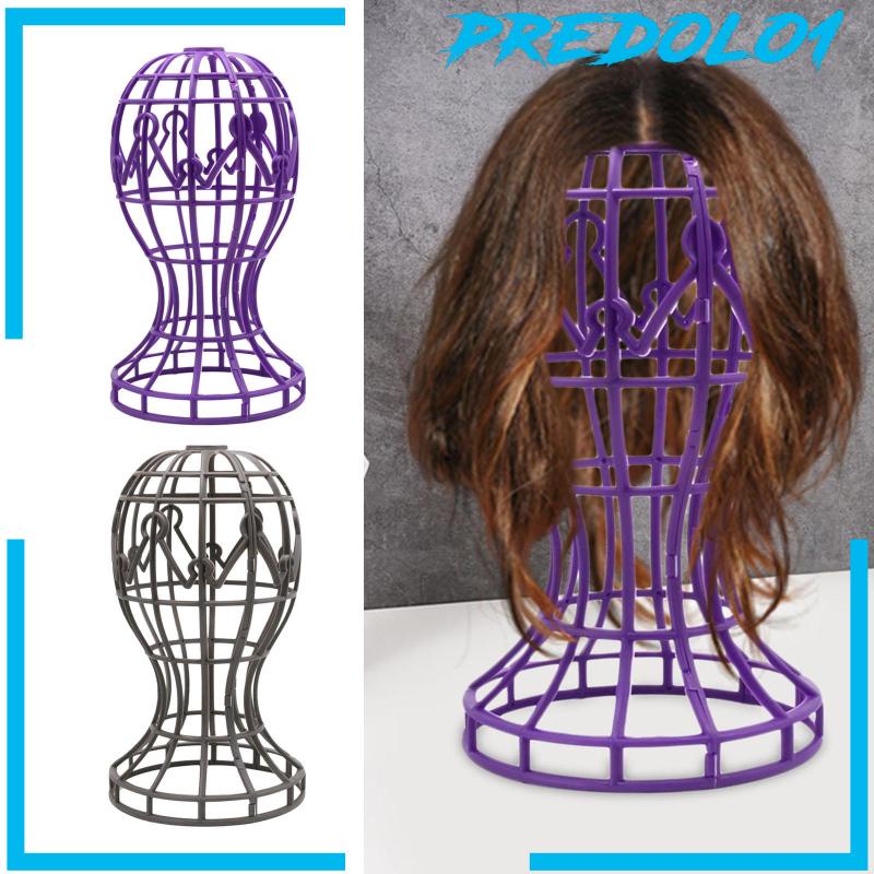 [Predolo1] Travel Stand Foldable Gantungan Pengering Stabil Topi Topi Rak Display