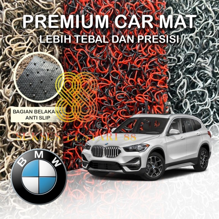 Karpet Mobil Premium BMW X1 Mie Bihun 2 Warna