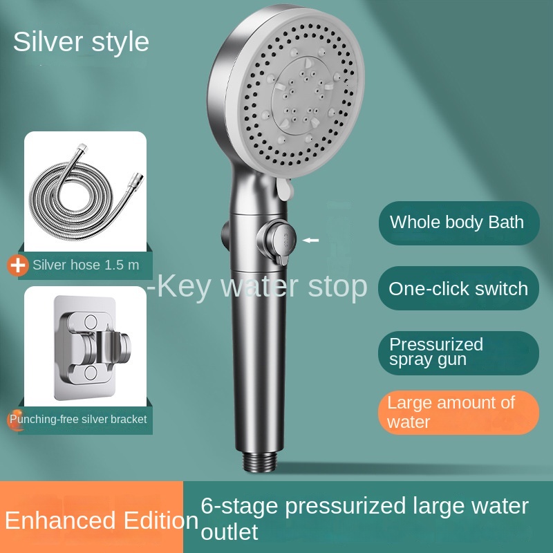 Shower nozzle Bertekanan shower Genggam suit shower Kepala shower Bertekanan