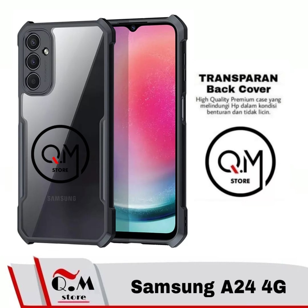 Soft Case Samsung A24 4G Transparan Casing Armor Acrilik Pelindung Back Cover