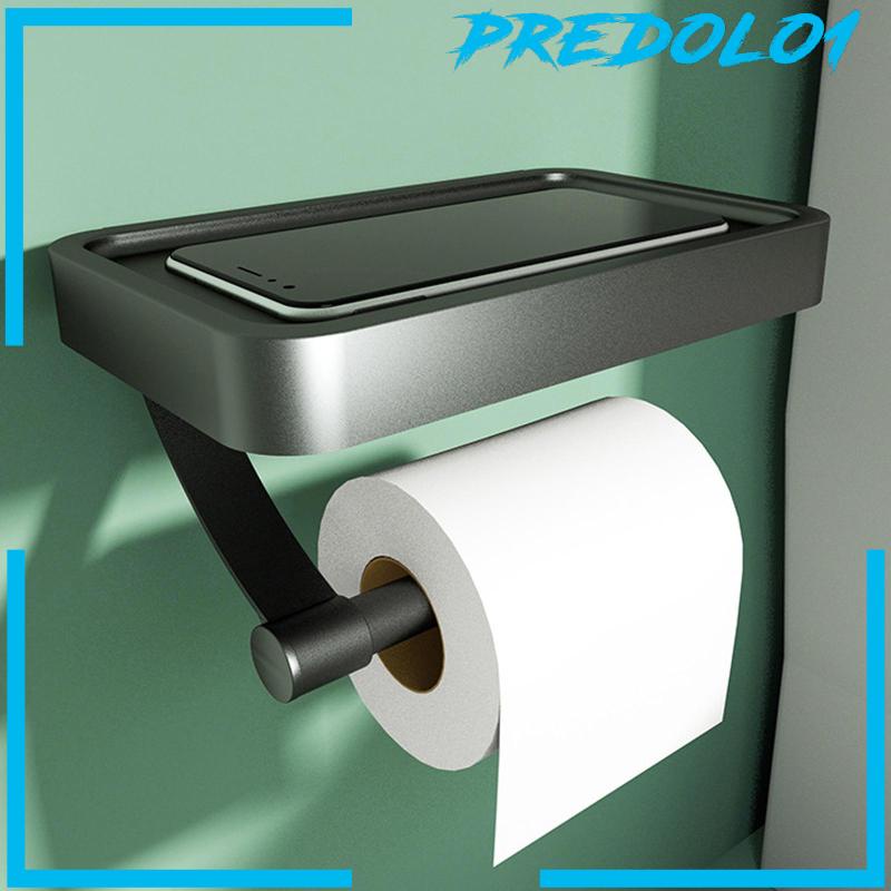 [Predolo1] Tempat Handuk Kertas Kamar Mandi, Tempat Roll Kertas, Rak, Aksesoris Toilet Kamar Mandi, Organizer Tissue Anti Karat Toilet Paper Roll Holder