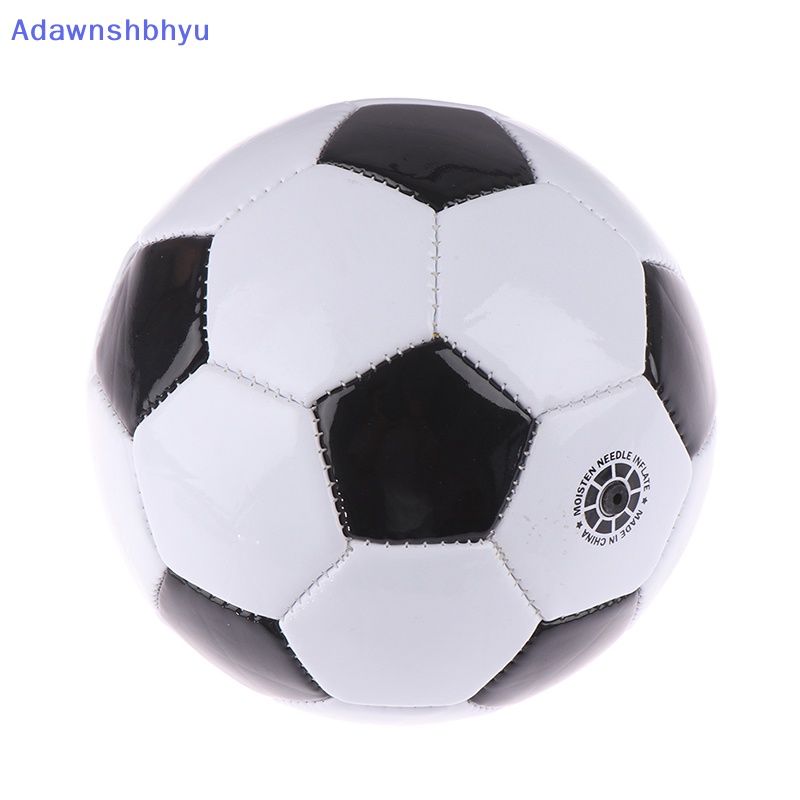 Adhyu 1pc Bola Sepak Bola Anak PVC Size2 Bola Training Klasik Hitam Putih ID