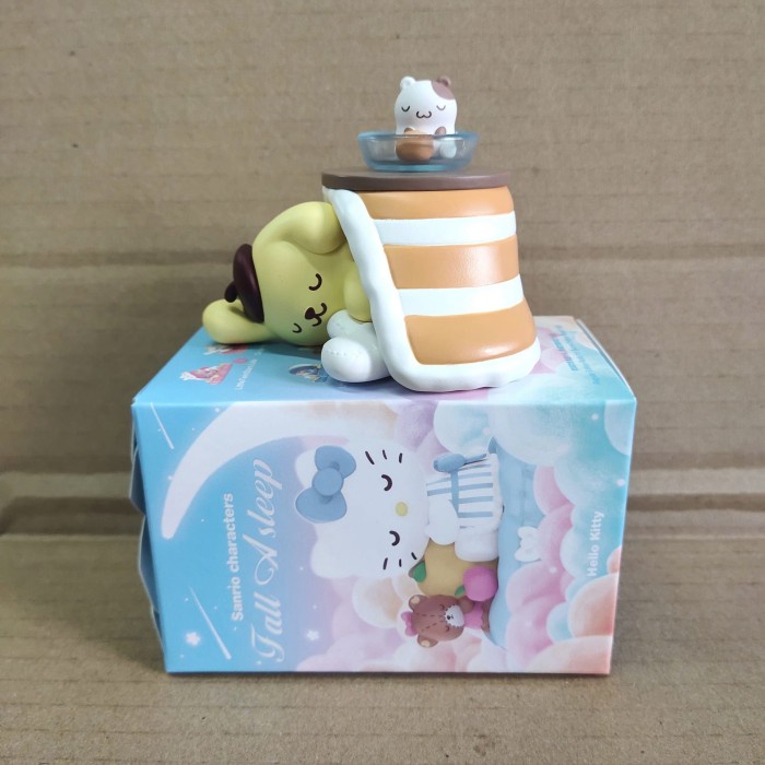 Secret Pop Mart Sanrio Characters Fall Asleep Pompompurin