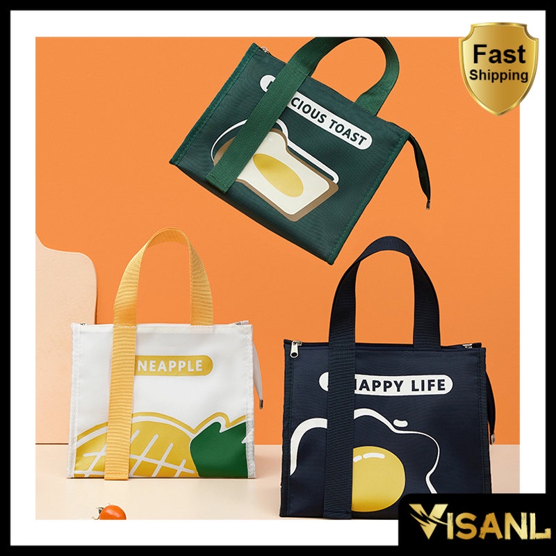 TAS BEKAL MAKANAN ANAK LUNCH BAG TEMPAT BEKAL ANAK TEMPAT PENYIMPANAN MAKANAN TAS LUNCH BOX