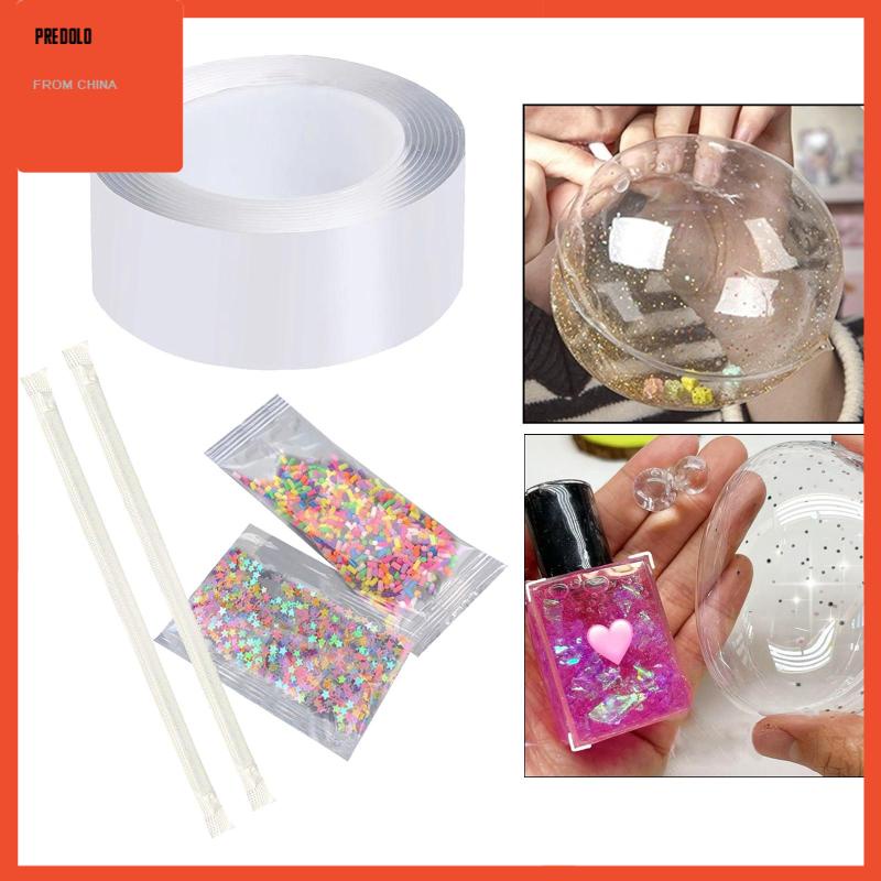 [Predolo] Bubble Blowing Double Sided Tape Non Trace Panjang 100cm