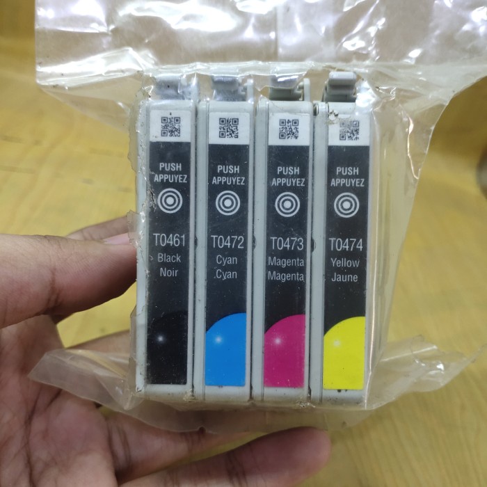 

Tinta Cartridge T0461, T0472, T0473, T0474 Epson