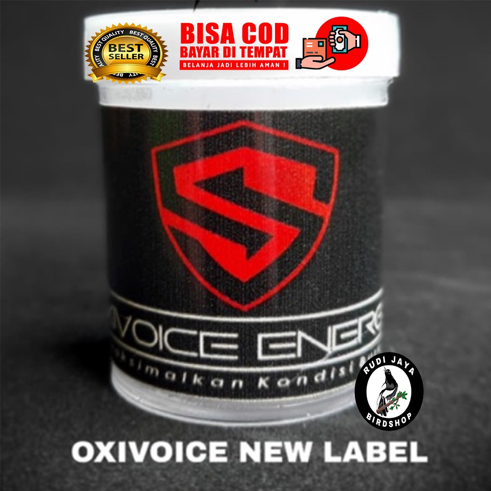 OXI VOICE ENERGY OXIVOICE SERBUK OXIBIRD ASLI VITAMIN PENGGACOR SEMUA BURUNG KICAU
