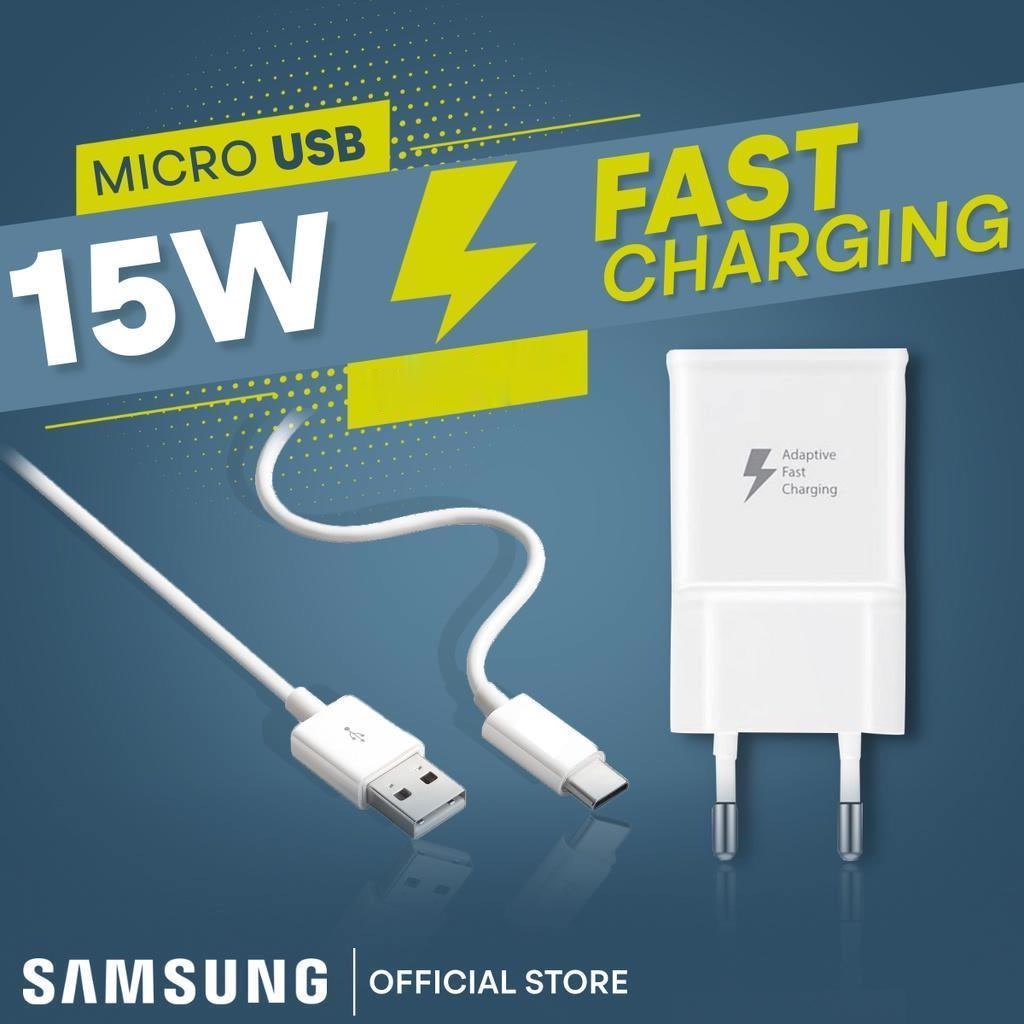 ORIGINAL Samsung Fast Charging Micro USB Charger 2A Travel Adaptive Fast Charging