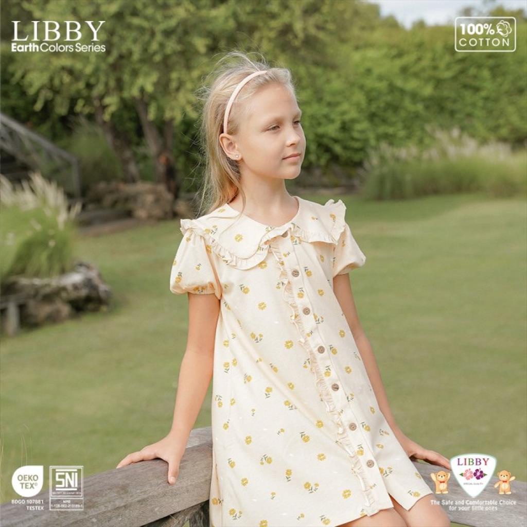 [TOMS] LIBBY (1pcs) Emily Dress Terusan Baju Anak Perempuan 6 Bulan - 8 Tahun