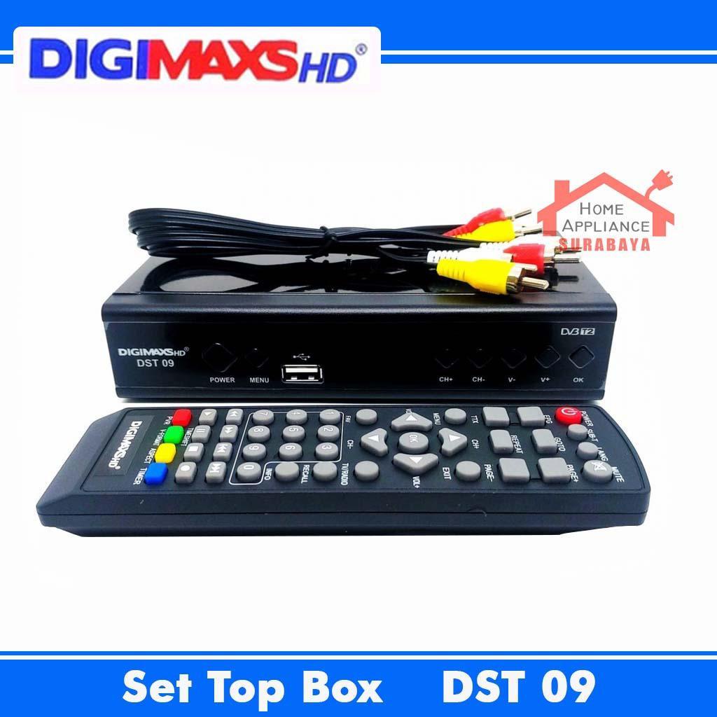 DIGIMAXS HD STB Set Top Box Penerima Siaran TV Digital DST 09