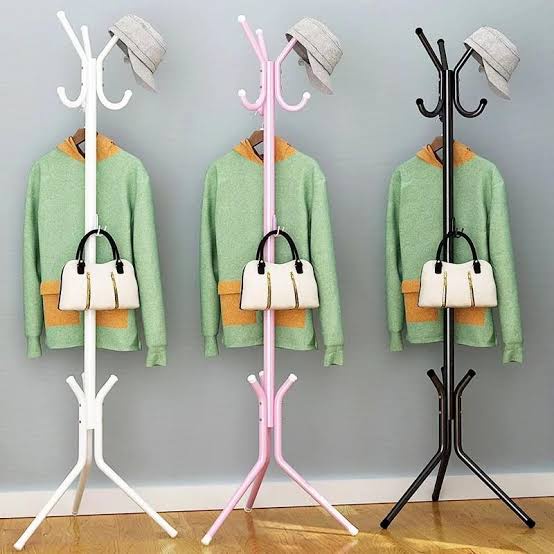 Stand Bag Hanger Gantungan Berdiri Jaket , Tas /  9 gantungan