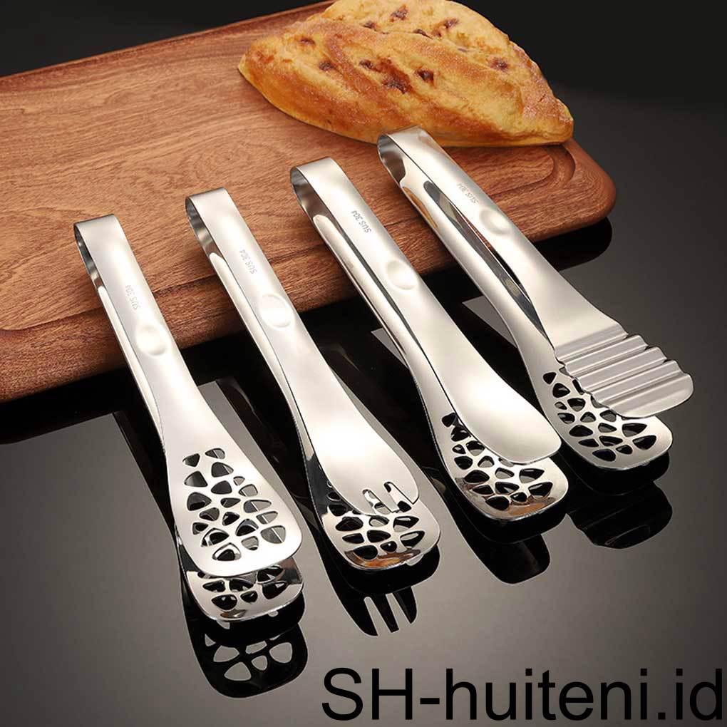 Barbekyu Tong Penjepit Daging Panggang Makanan Klip Rumah Makan Bar Hotel Restoran Dapur Baking Masak BBQ Grill Alat