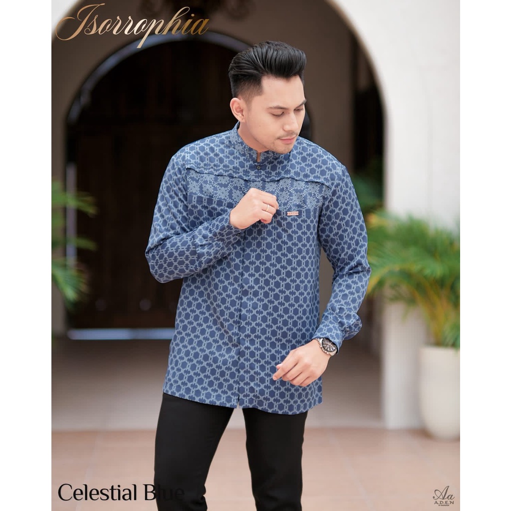 Koko Lengan Panjang Isorrophia Adha Series by Aden Hijab