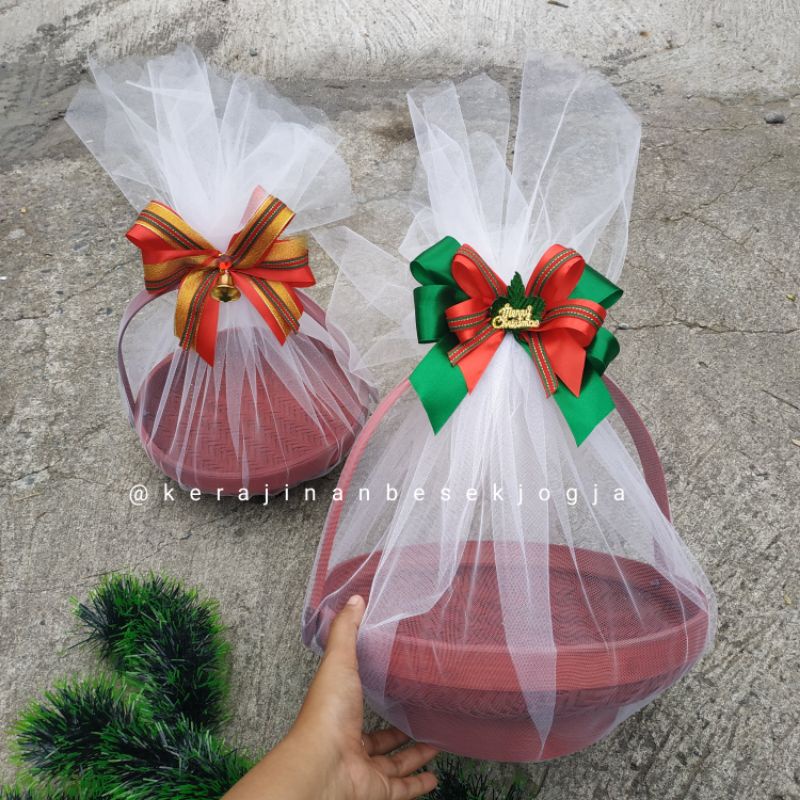 

( NATAL 2022 ) PROMO PARSEL MAISIN TILE PITA /hantaran/seserahan/besek Jogja/hampers/bingkisan/parsel bambu