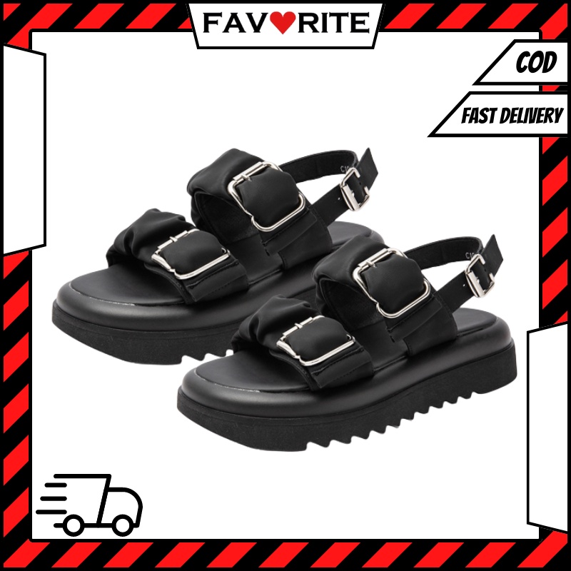 Favorite &quot;FREE BOX&quot; Dalmi Sandal Gunung Wanita Kasual Fashion Korea Import 9218