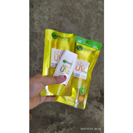 GARNIER SUPER UV SUNSCREEN 30ml matte finish