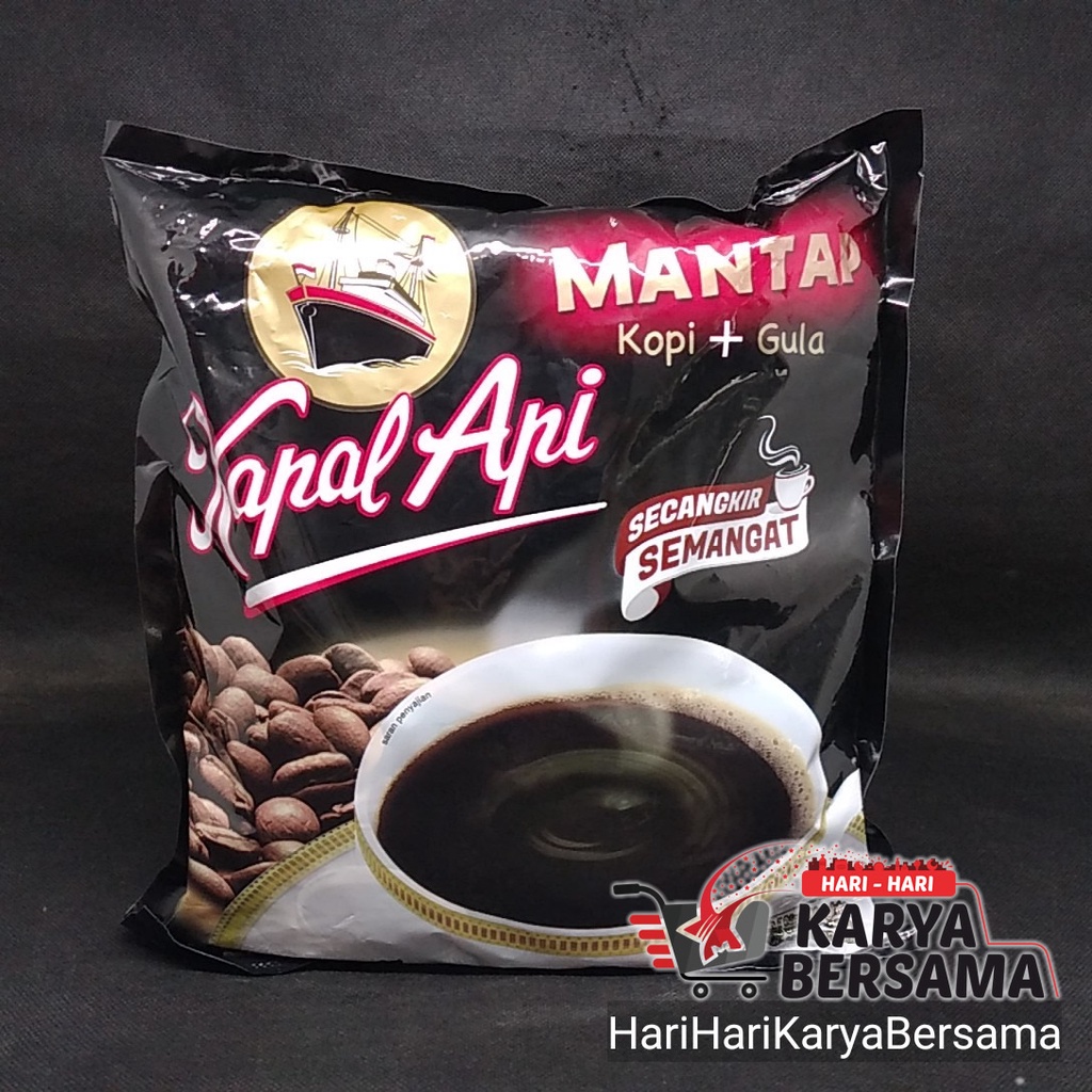 

KOPI BUBUK KAPAL API MANTAP BAG 30 SACHET X 25GR