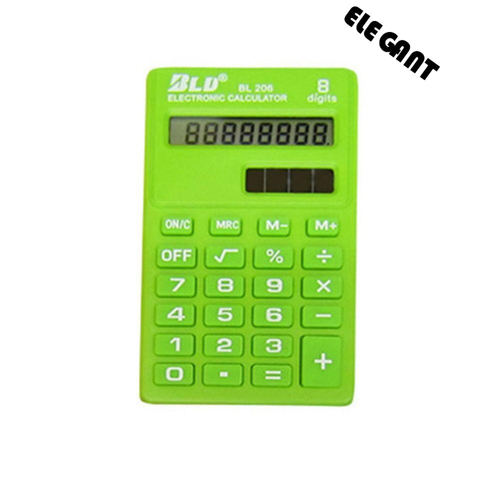 [Elegan] Calculadora Display Screen Tahan Lama Anak-Anak Ukuran Kecil Siswa Alat Kantor Saku 8digit Display Aritmatika Menghitung