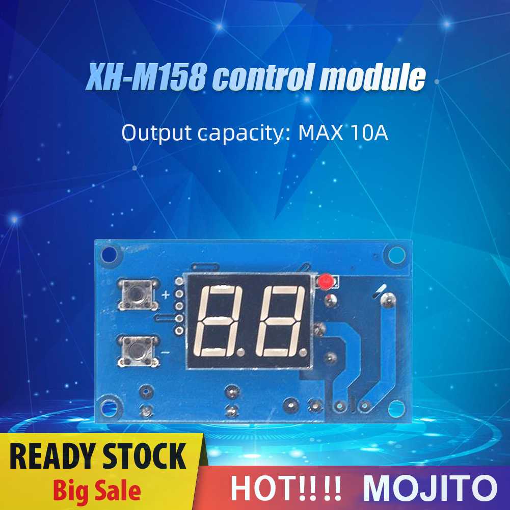 Modul Kontrol Kerja Intermiten CNC Modul DC12V Saklar Output Shock Digital