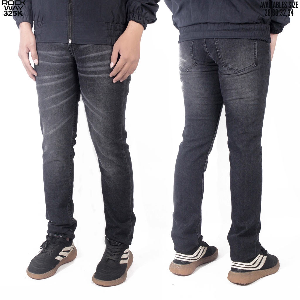 Stalker X Rockway Celana Denim Washing