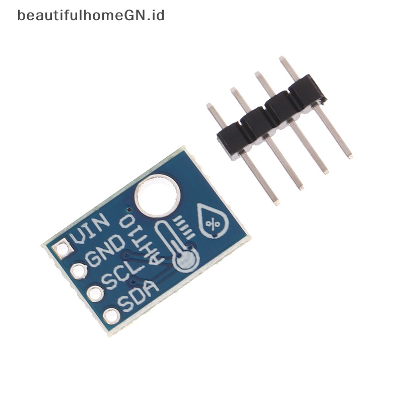 {Cantik} Aht10 Modul Pengukuran Sensor Suhu Dan Kelembaban Digital Presisi Tinggi IIC I2C 1.8-3.6V Ganti DHT11 SHT20 AM2302~