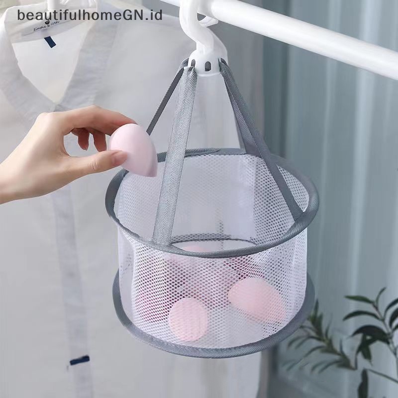 {Cantik} Tas Jaring Pengering Makeup Kecantikan Keranjang Baju Brush Makeup Drying Basket~