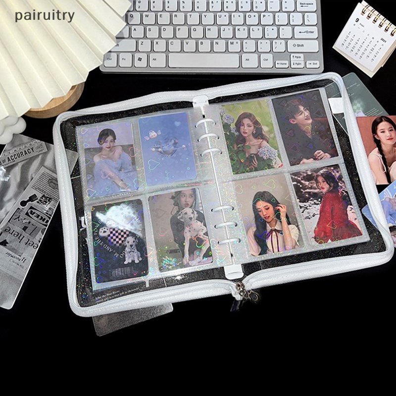 Prt A5 Binder Sleeves 1P 2P 4P Pengikat Album Foto Transparan Refill Inner Sleeves PRT